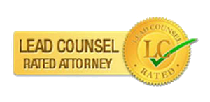 This Attorney is Lead Counsel Rated. Click here for more Information.